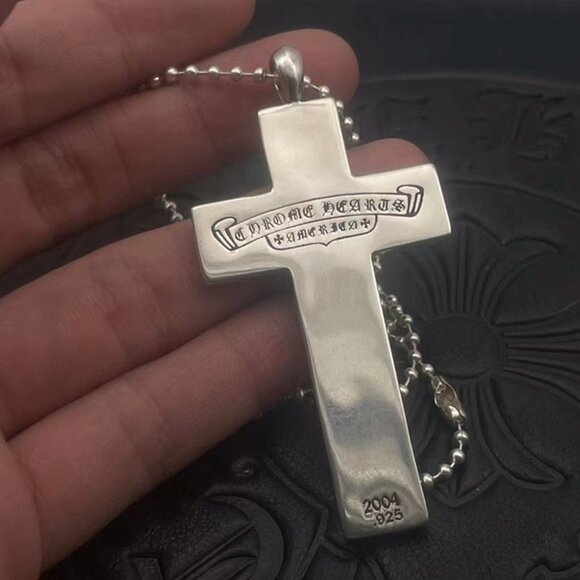 Chrome Hearts Seven Elements Hip Hop Cross Necklace - Picture 4 of 8